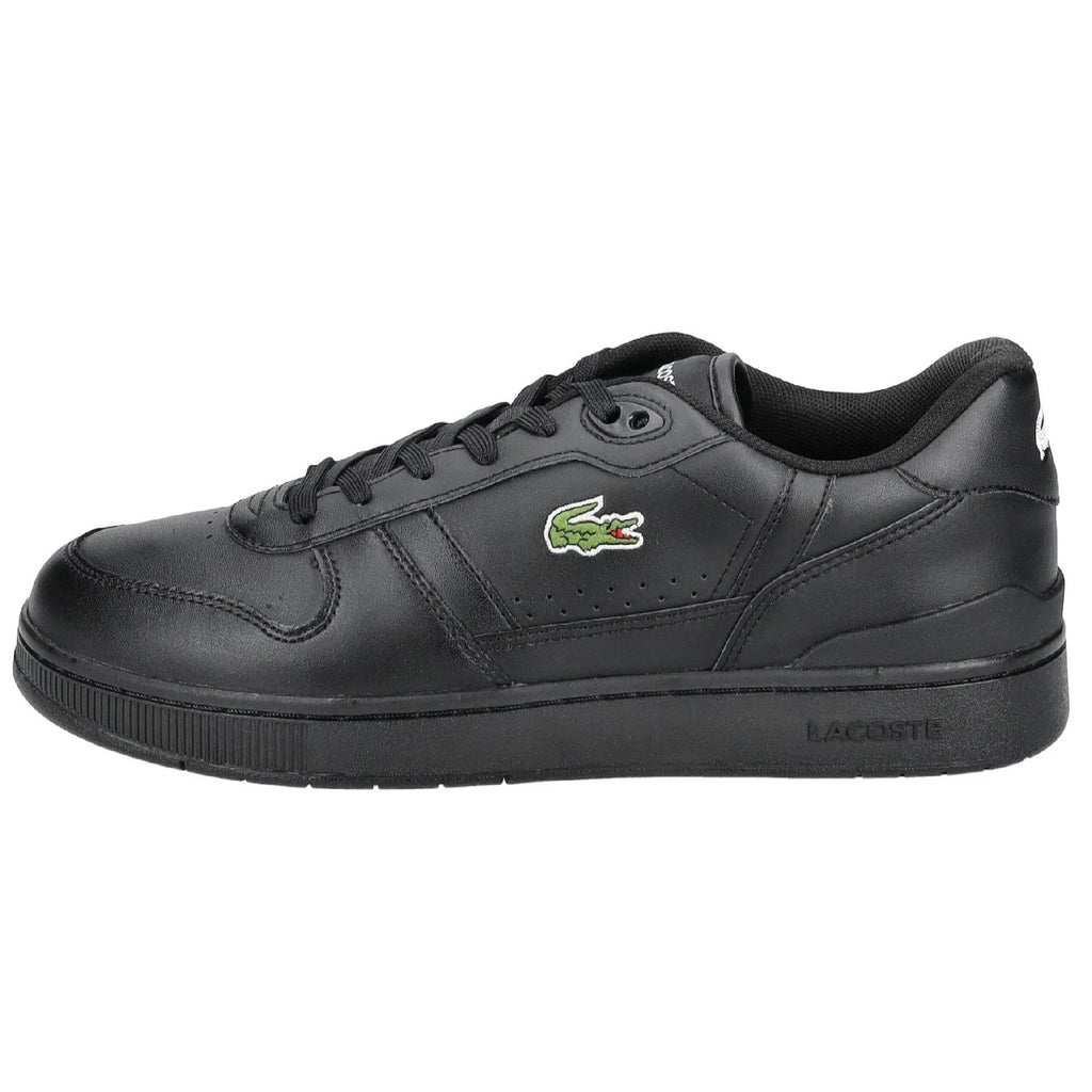 Lacoste T-Clip Set 224 2 SMA Leather Sneakers – 7-48SMA003102H – Black