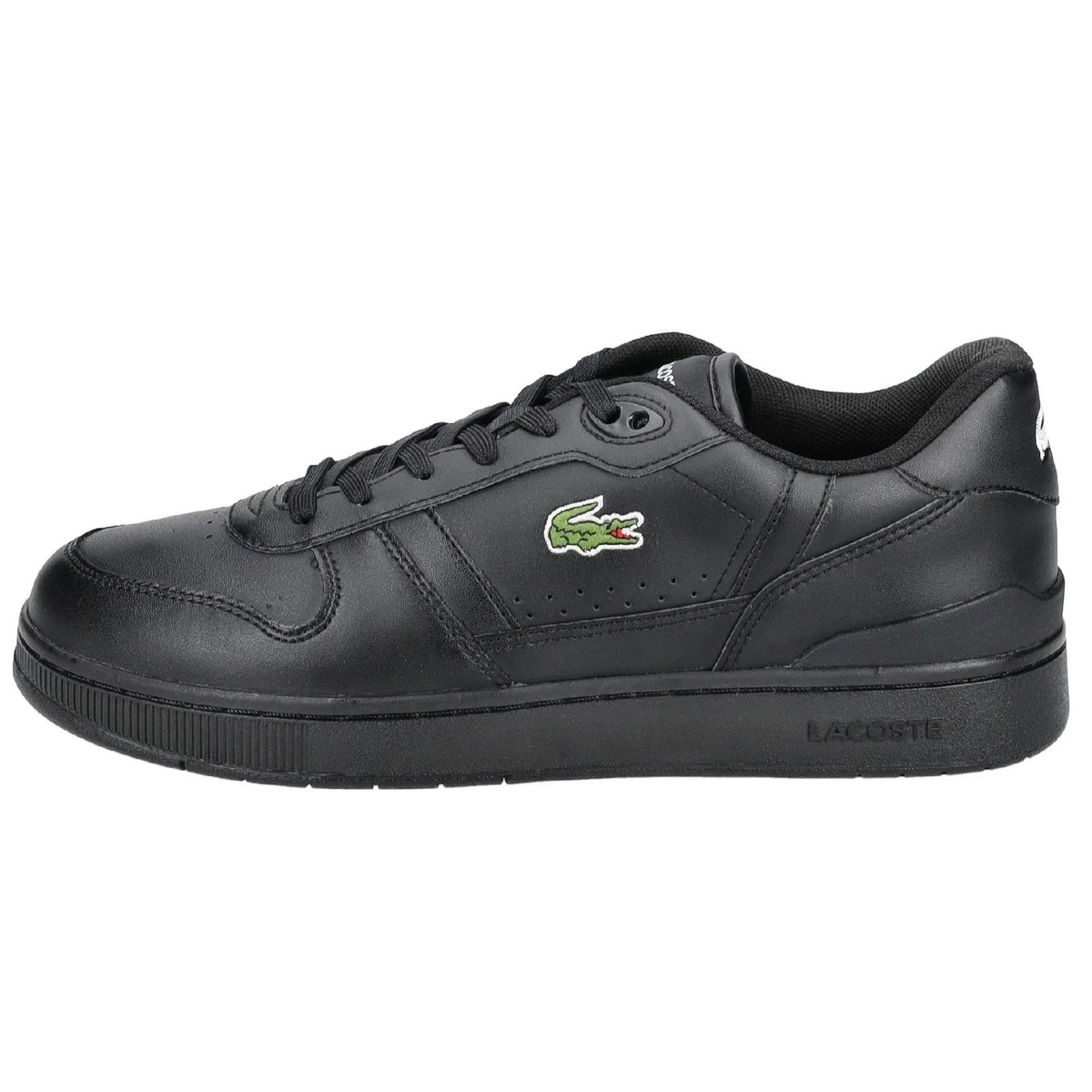 Lacoste T-Clip Set 224 2 SMA Leather Sneakers – 7-48SMA003102H – Black