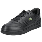 Lacoste T-Clip Set 224 2 SMA Leather Sneakers – 7-48SMA003102H – Black