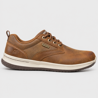 Skechers Delson – Antigo Waterproof Shoes – 65693-CDB – Brown