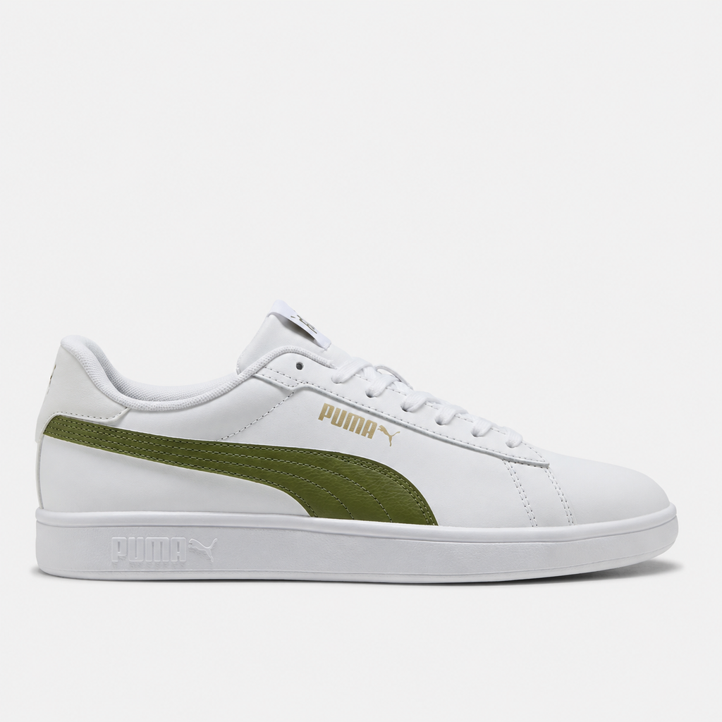 PUMA Smash 3.0 L – 390987-33 – PUMA White / Olive Green