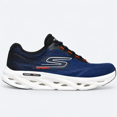 Skechers GO RUN Swirl Tech Speed – Rapid Motion – 220908-NVBK – Navy/Black