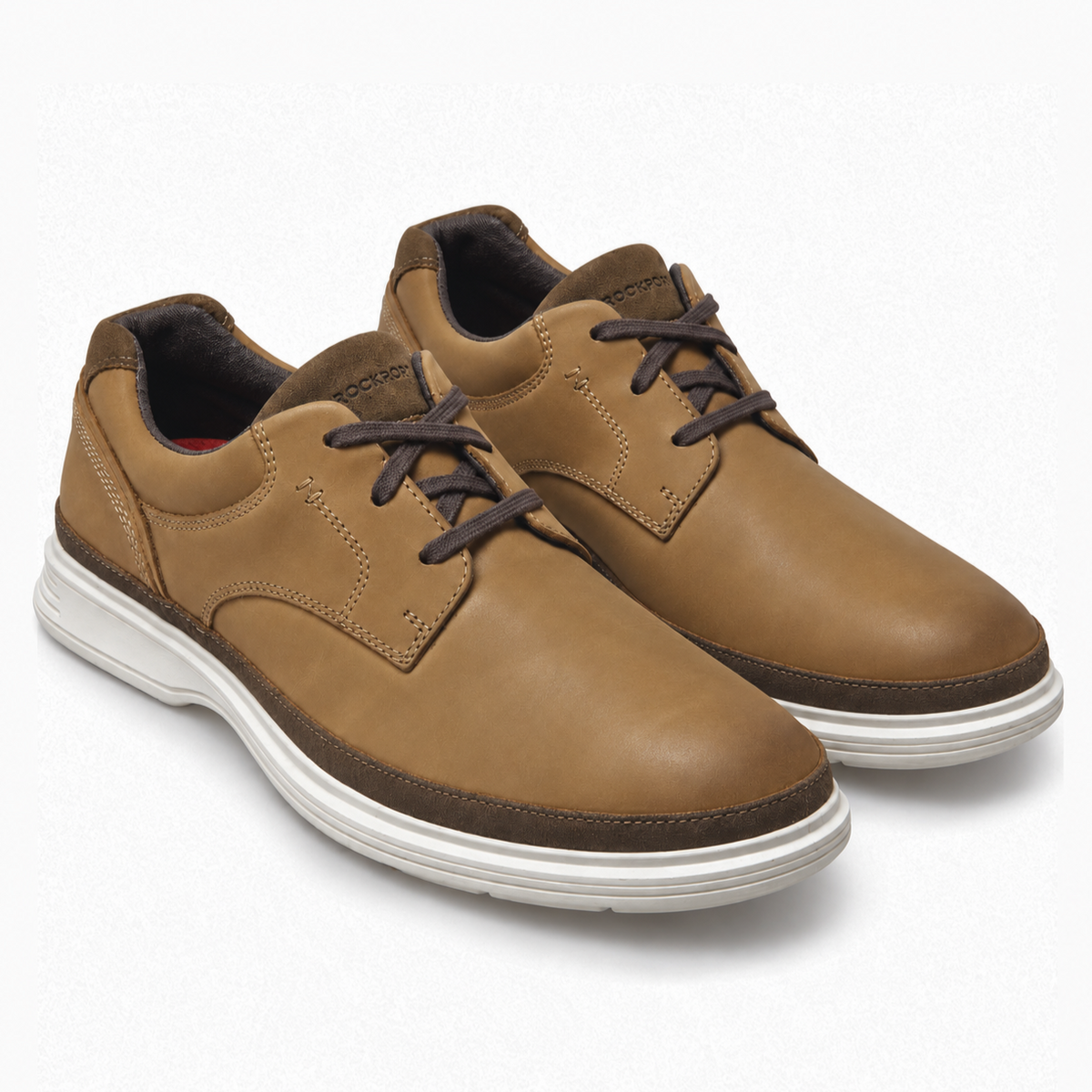Rockport DresSports 2 Go Plain Toe Oxford – CH1289 – New Caramel