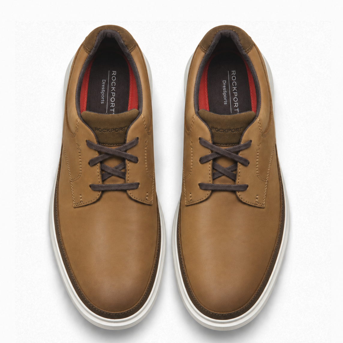 Rockport DresSports 2 Go Plain Toe Oxford – CH1289 – New Caramel