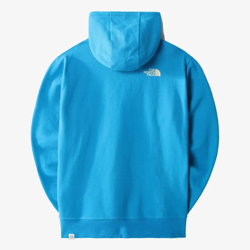 The North Face Regrind Pullover Hoodie – NF0A7X2NJA71 – Super Sonic Blue