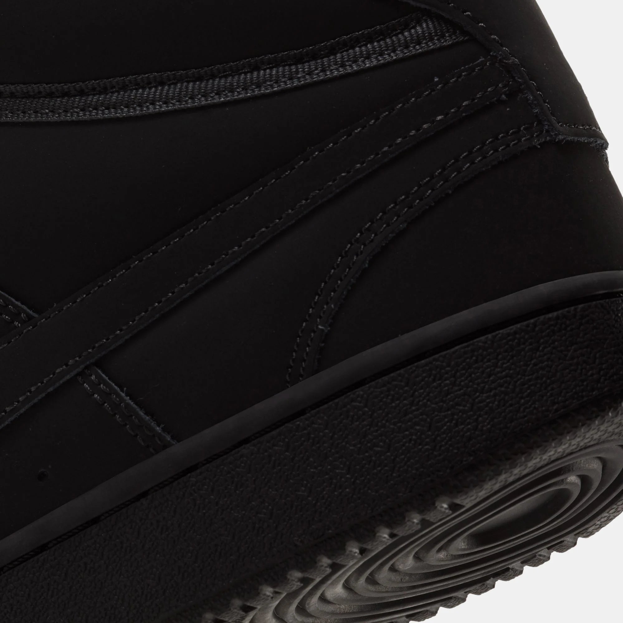 Nike Court Vision Mid – CU6620-001 – Triple Black
