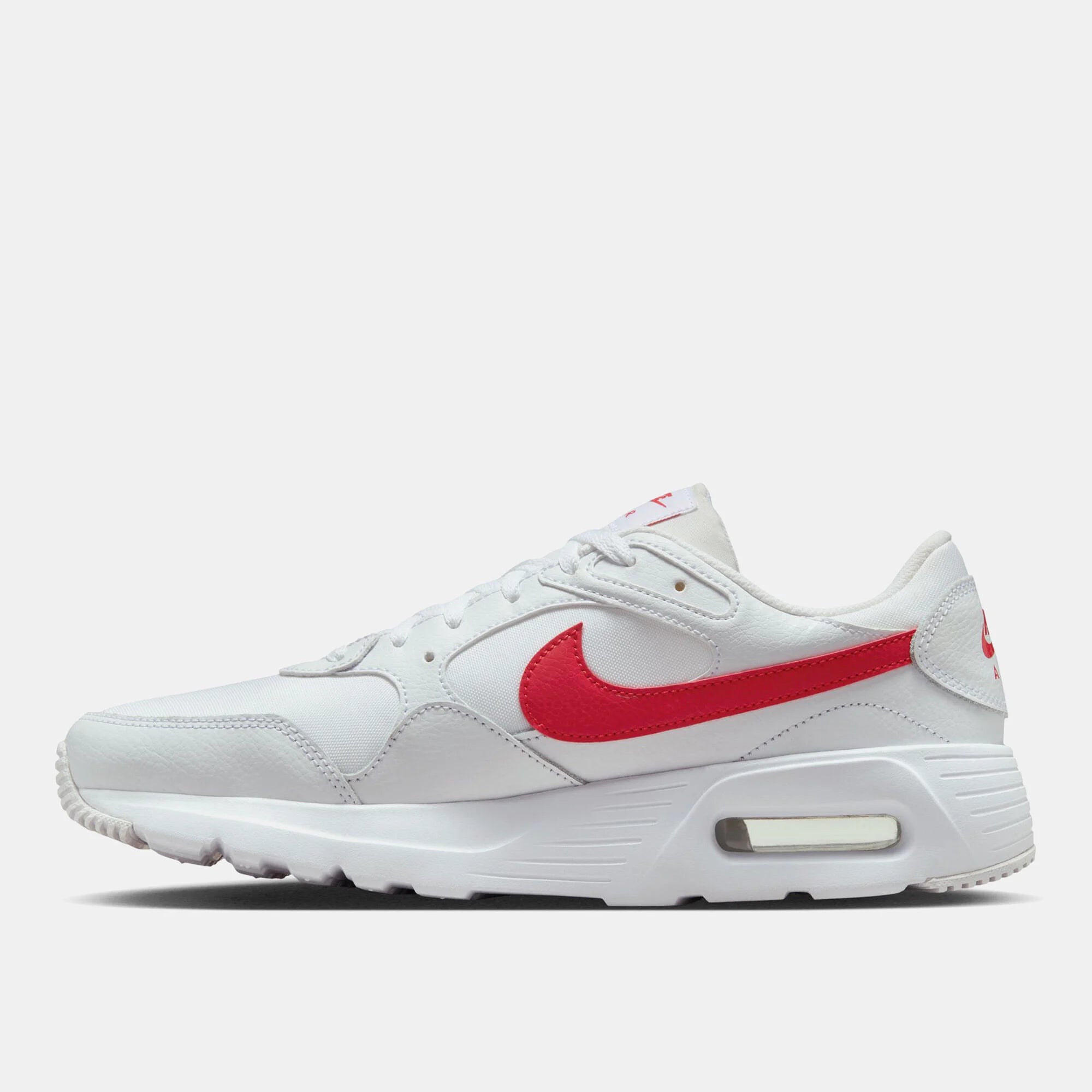 Nike Air Max SC – CW4555-122 – White / University Red / Wolf Grey