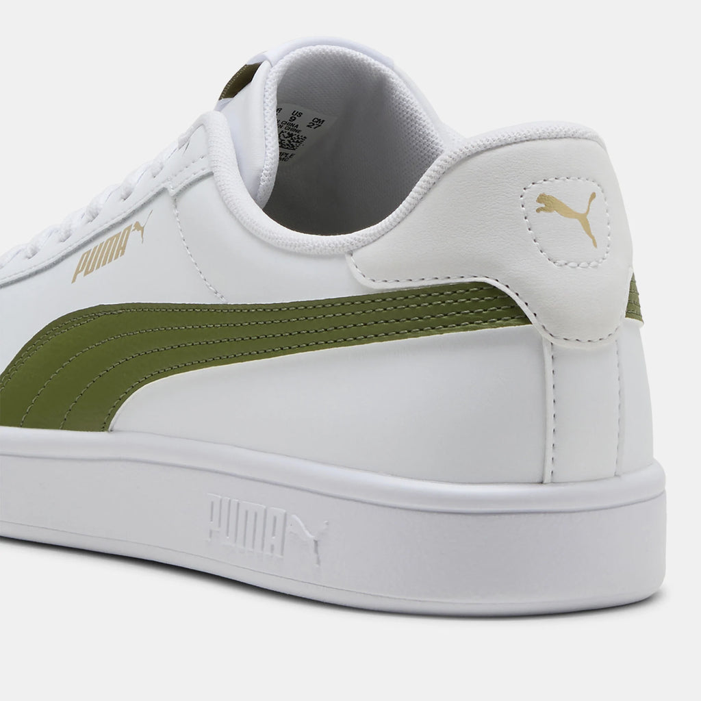 PUMA Smash 3.0 L – 390987-33 – PUMA White / Olive Green