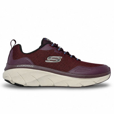 Skechers Relaxed Fit D'Lux Walker 2.0 Steadyway – 232719-BUBK – Burgundy / Black