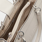 GUESS Structured Logo-Embossed Tote Bag – LE92925 STE – Stone