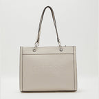 GUESS Structured Logo-Embossed Tote Bag – LE92925 STE – Stone