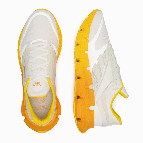 Reebok FloatZig 1 Running Shoes – 100212133 – Chalk / Sand / Golden Haze