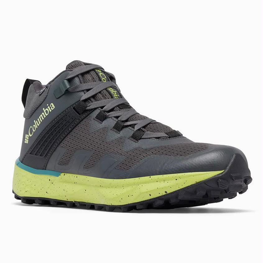 Columbia Facet 75 Mid OutDry Waterproof Hiking Shoes – BM7615-011 – Black / Bright Green