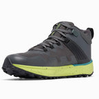 Columbia Facet 75 Mid OutDry Waterproof Hiking Shoes – BM7615-011 – Black / Bright Green