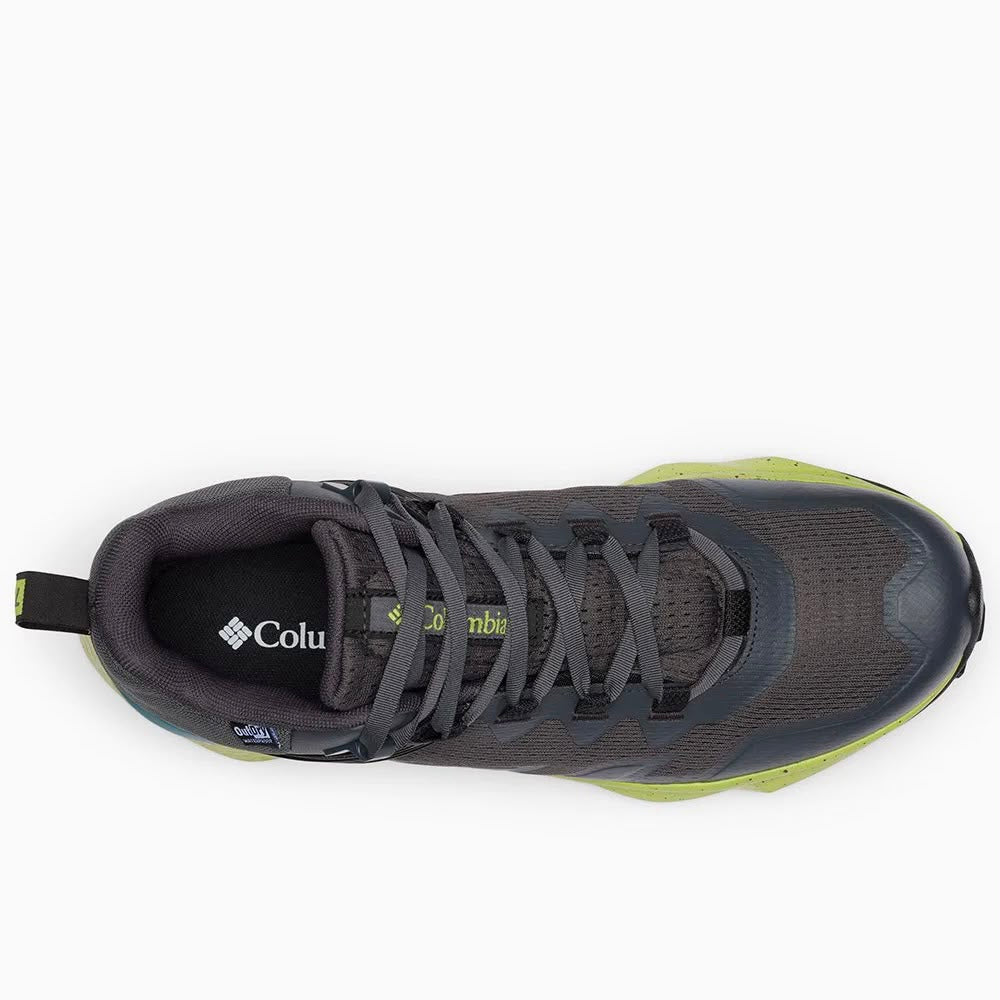 Columbia Facet 75 Mid OutDry Waterproof Hiking Shoes – BM7615-011 – Black / Bright Green
