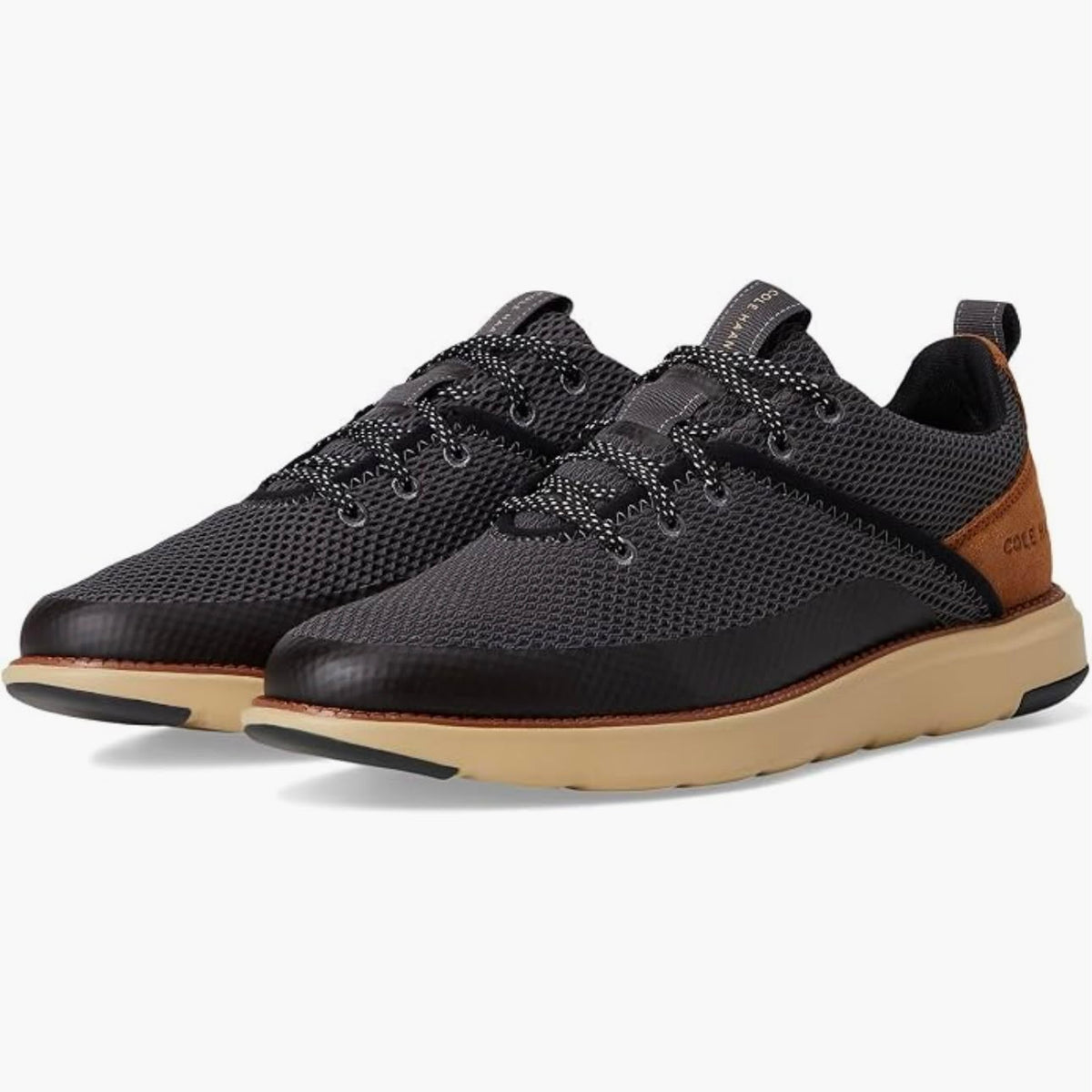 Cole Haan Grand Atlantic Sneakers – C34651 – Black / Magnet / British Tan
