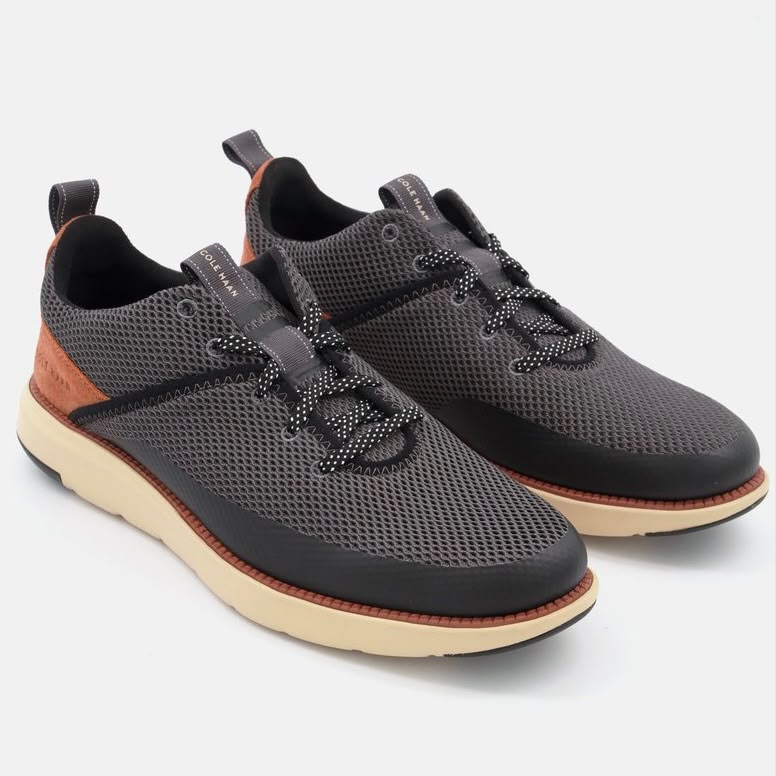 Cole Haan Grand Atlantic Sneakers – C34651 – Black / Magnet / British Tan