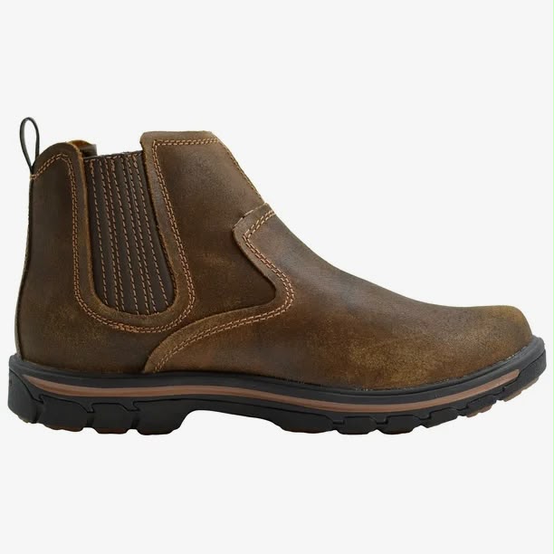 Skechers Relaxed Fit Segment-Dorton Chelsea Boots – 64263-CDB – Dark Brown