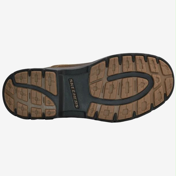 Skechers Relaxed Fit Segment-Dorton Chelsea Boots – 64263-CDB – Dark Brown