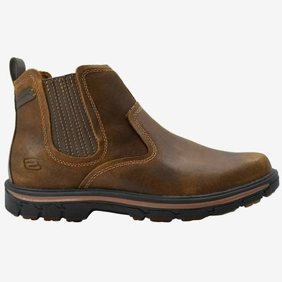 Skechers Relaxed Fit Segment-Dorton Chelsea Boots – 64263-CDB – Dark Brown