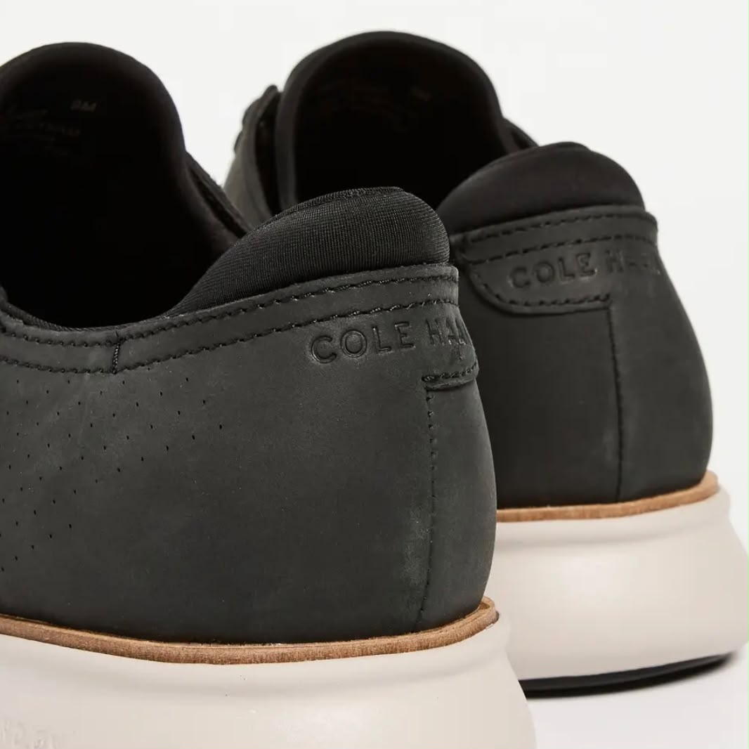 Cole Haan 2.ZERØGRAND Laser Wingtip Oxford – C23807 – Black / Ivory