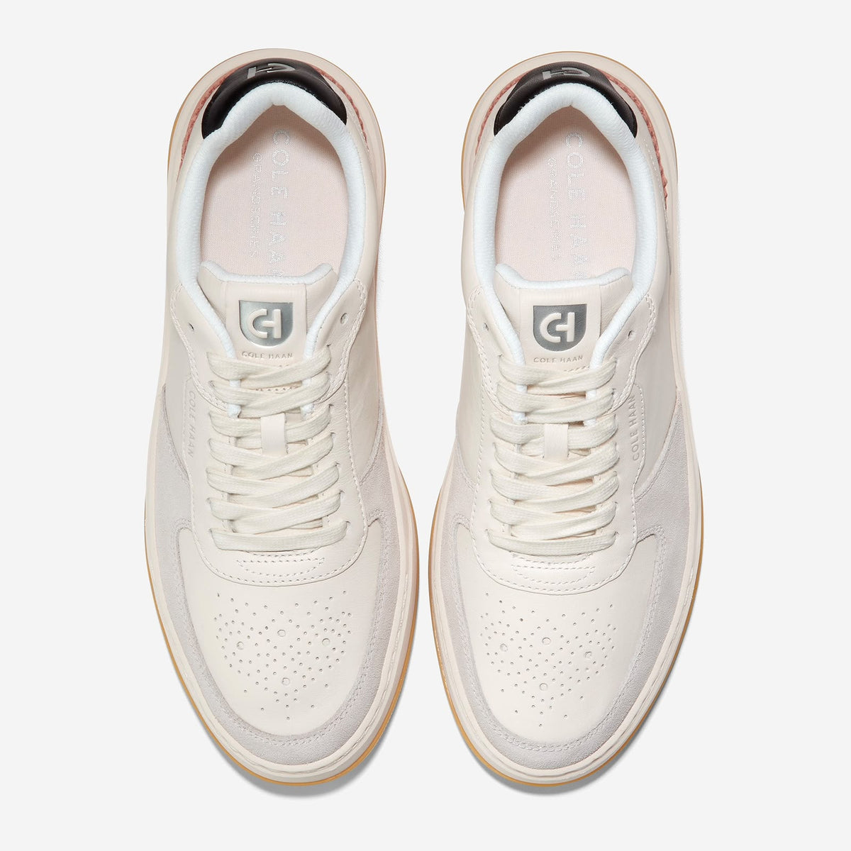 Cole Haan GrandPrø Crossover Sneakers – C36131 – Ivory / Gum / Black