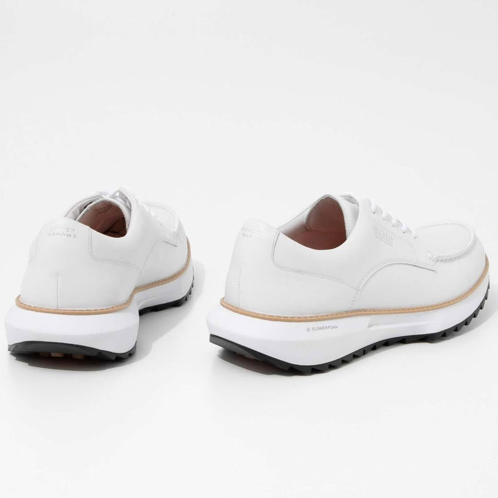 Cole Haan CH x UNITED ARROWS Apron Ashland Golf Shoes – C42292 – White / Black