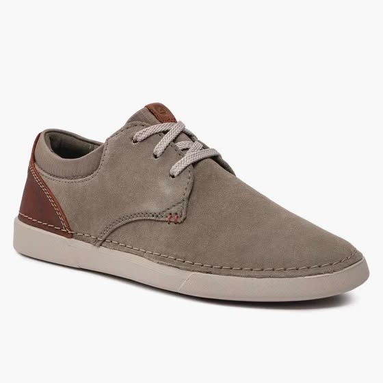 Clarks Casual Lace-Up Shoes – 261646747 – Taupe / Brown