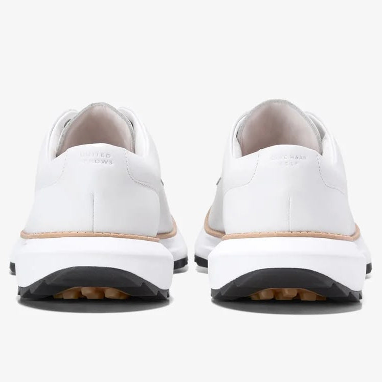 Cole Haan CH x UNITED ARROWS Apron Ashland Golf Shoes – C42292 – White / Black