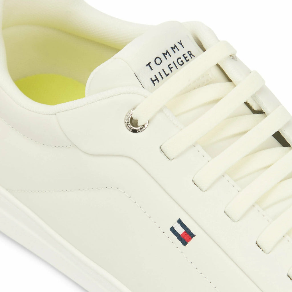 Tommy Hilfiger Icon Court Light Essential – FM0FM05678 – White / Lime Yellow
