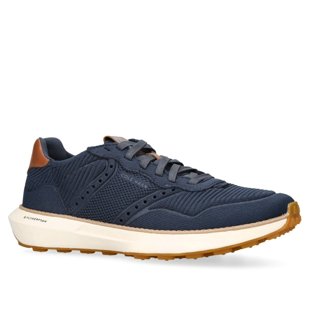 Cole Haan GrandPro Ashland Stitchlite Sneaker – C38042 – Navy Blazer / British Tan / Ivory