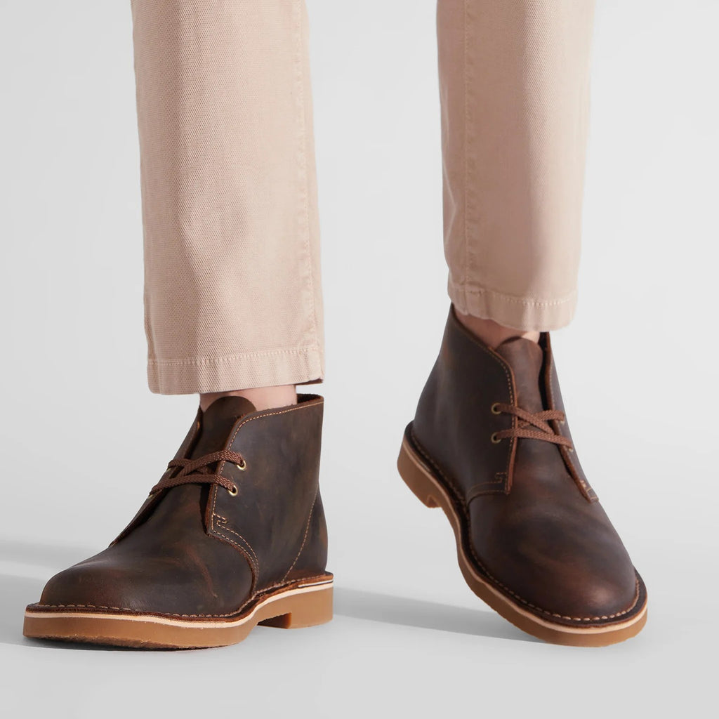 Clarks Bushacre 3 Chukka Boots – 261535287 – Beeswax Brown