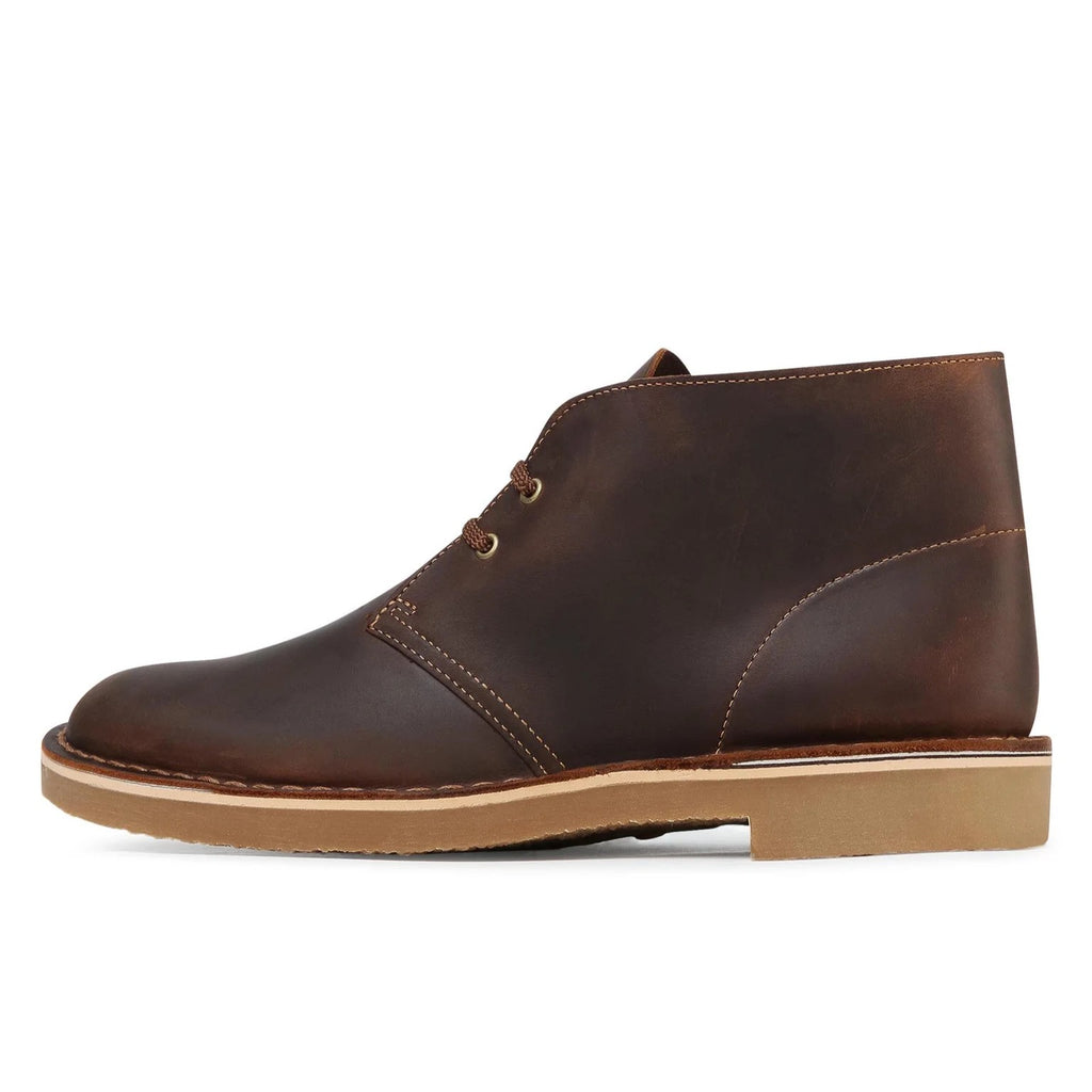 Clarks Bushacre 3 Chukka Boots – 261535287 – Beeswax Brown