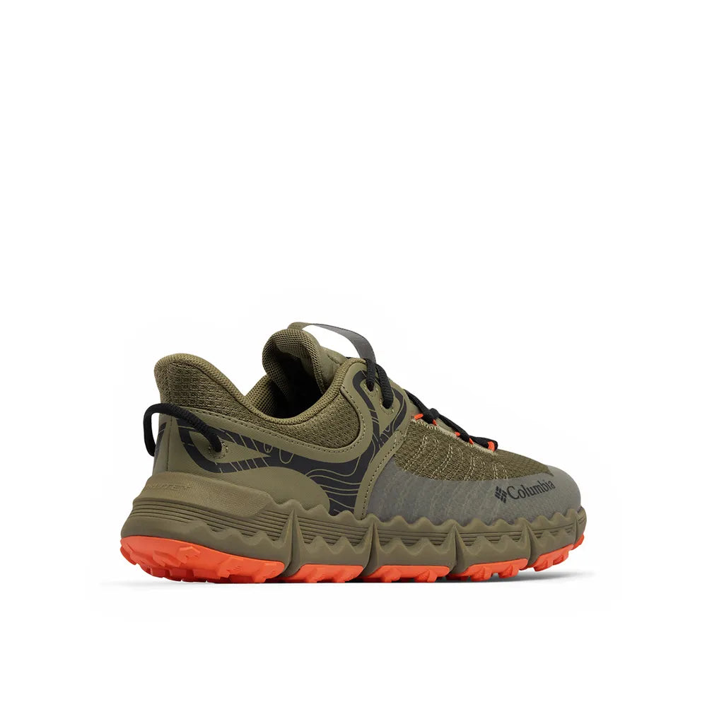 Columbia Voyager FLX Trail Sneakers – BM3321-397 – Stone Green / Tangy Orange