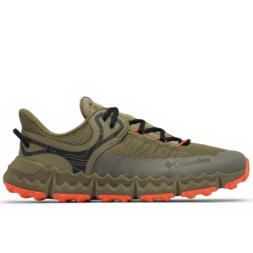 Columbia Voyager FLX Trail Sneakers – BM3321-397 – Stone Green / Tangy Orange
