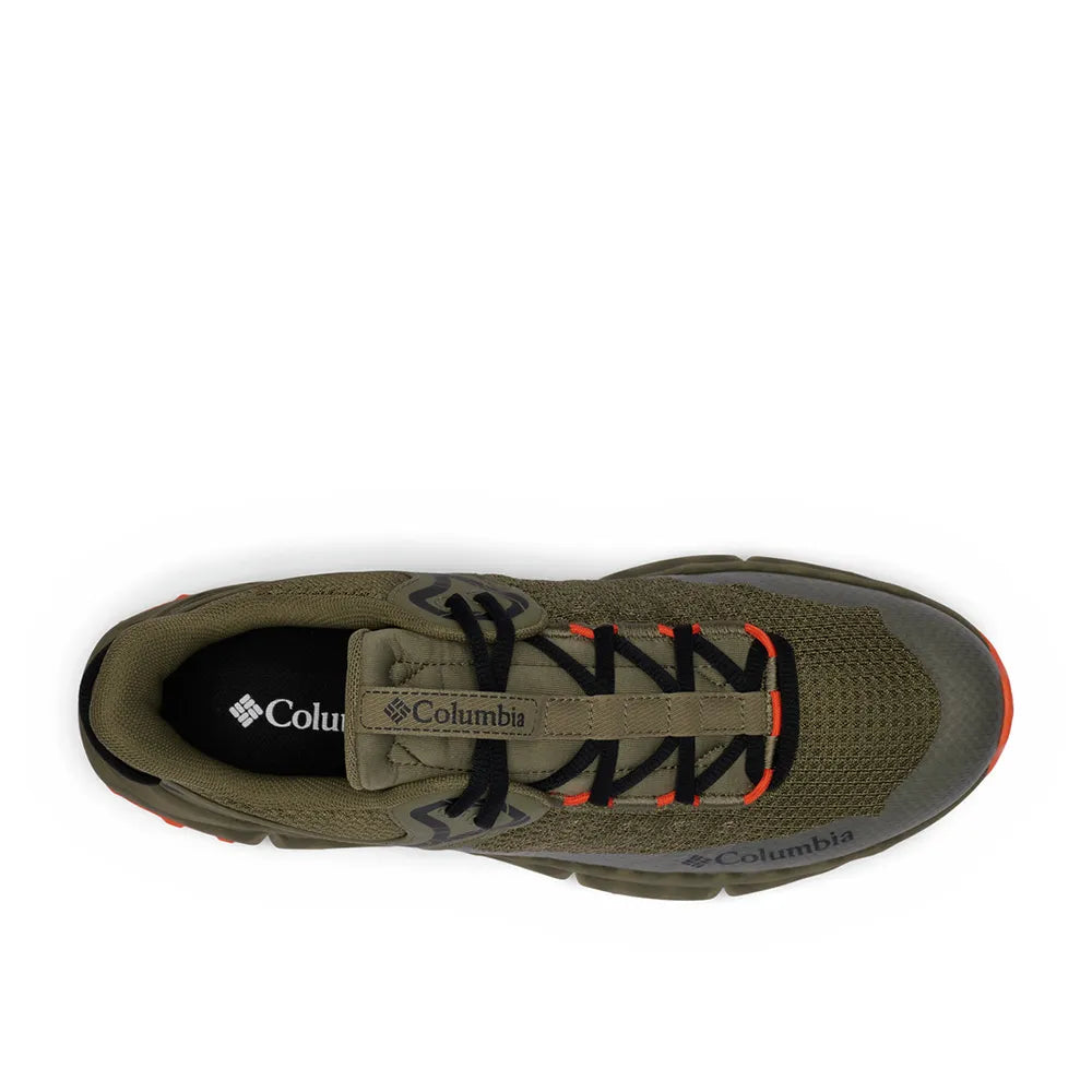 Columbia Voyager FLX Trail Sneakers – BM3321-397 – Stone Green / Tangy Orange