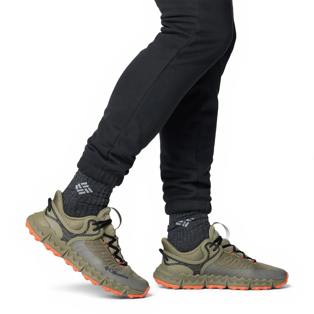 Columbia Voyager FLX Trail Sneakers – BM3321-397 – Stone Green / Tangy Orange