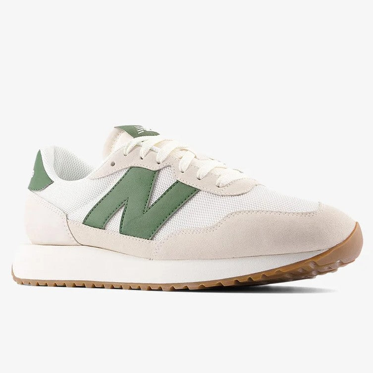 New Balance 237 – MS237WG – Sea Salt / Dark Alpine Green