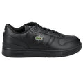Lacoste T-Clip Set 224 2 SMA Leather Sneakers – 7-48SMA003102H – Black