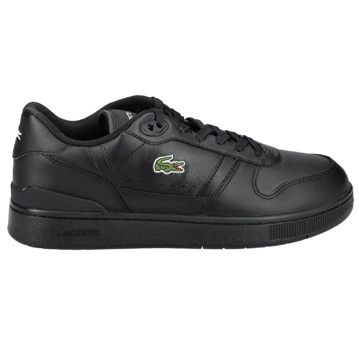 Lacoste T-Clip Set 224 2 SMA Leather Sneakers – 7-48SMA003102H – Black