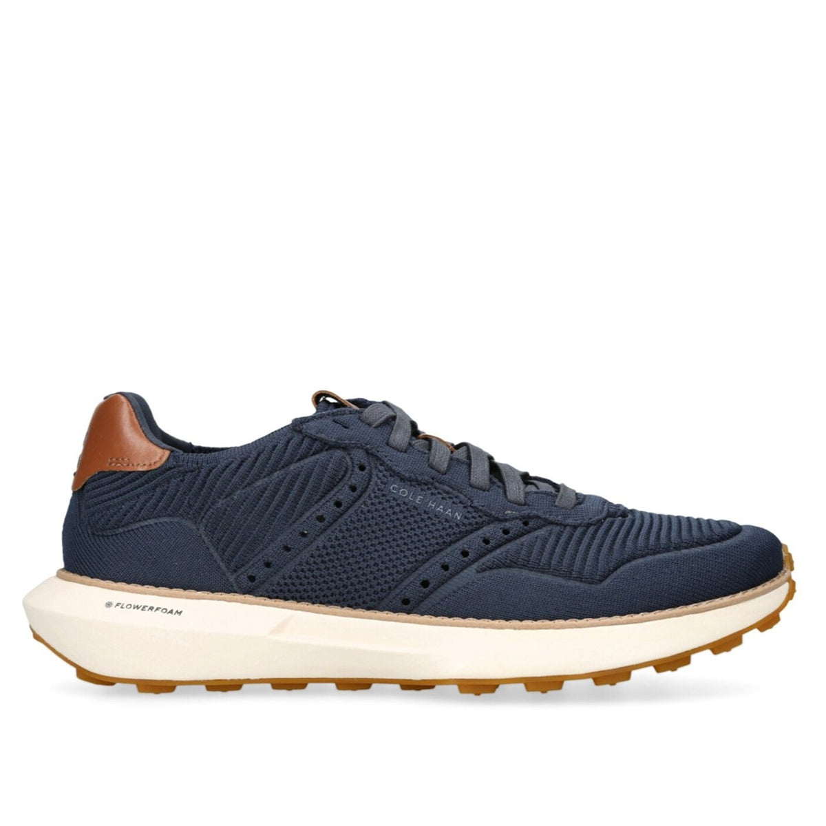Cole Haan GrandPro Ashland Stitchlite Sneaker – C38042 – Navy Blazer / British Tan / Ivory