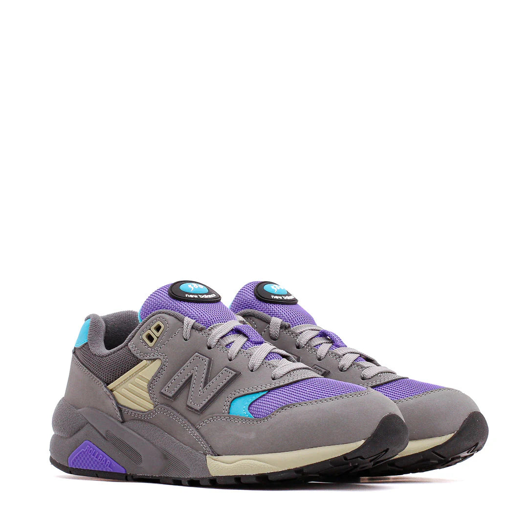New Balance 580 Rollbar Men’s Sneakers – MT580VA2 – Grey/Purple/Teal