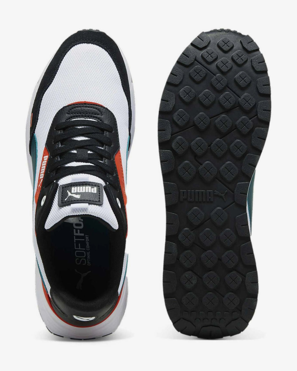 Puma Runtamed Plus – 391250-29 – White / Teal / Orange