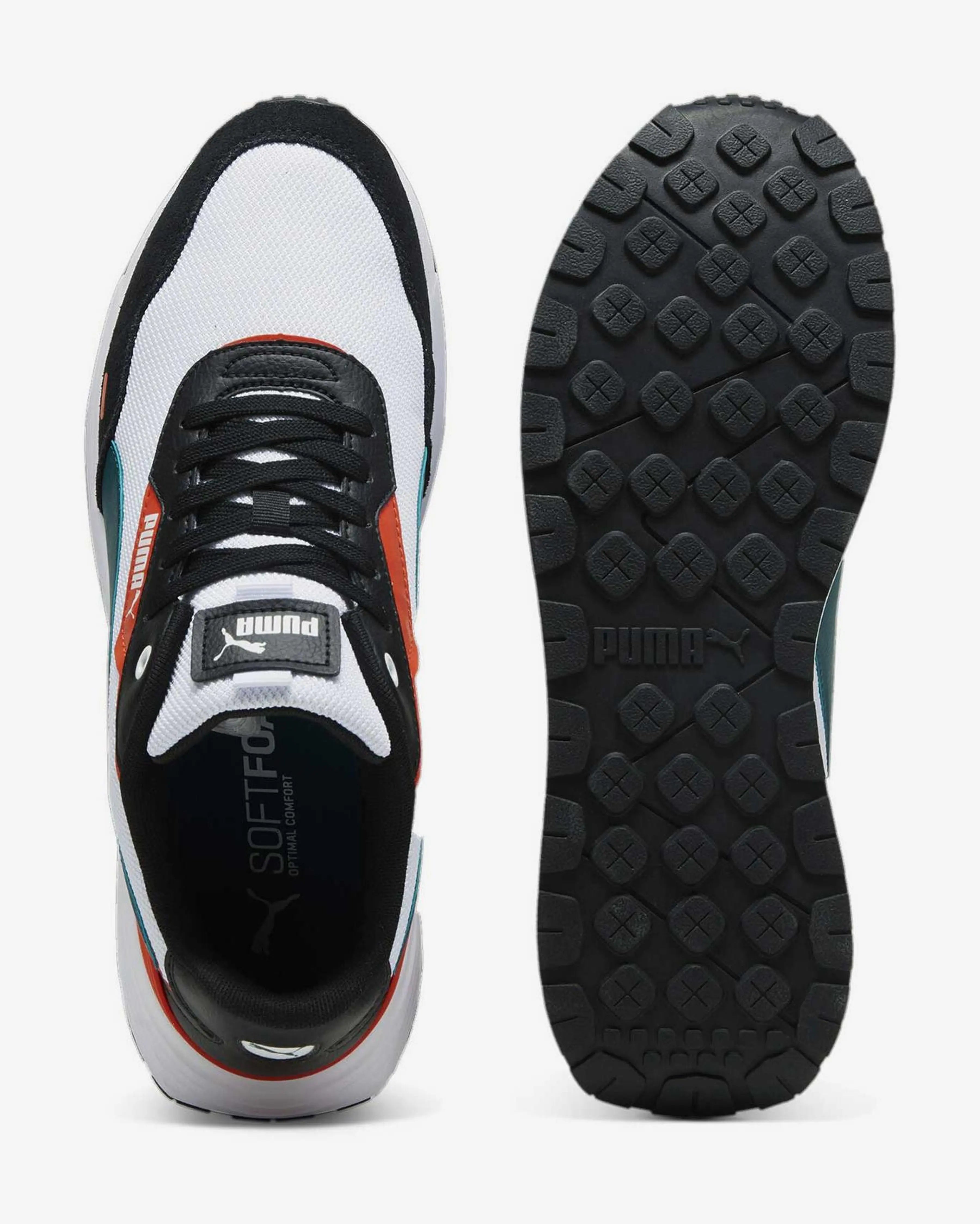 Puma Runtamed Plus – 391250-29 – White / Teal / Orange