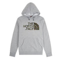 The North Face Drew Peak Camo Logo Pullover Hoodie – NF0A3XYDDYX1 – Light Grey Heather